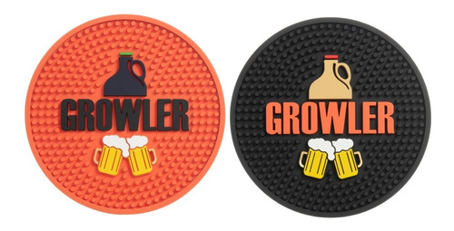 Tapetes Growlers Porta Copo Mesa Utensilios Cozinha 2 Unid