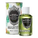 Marvis Strong Mint Enjuague Bucal, Concentrado, 4.1 Onzas Lí