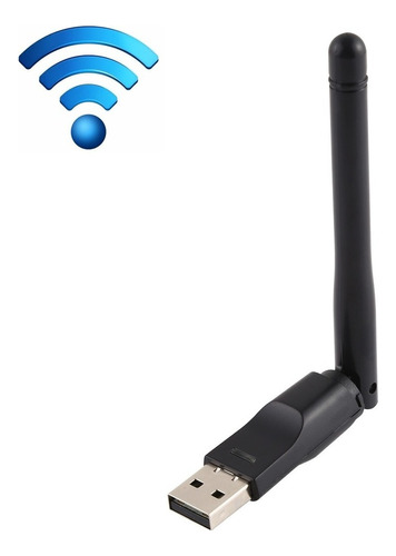 Adaptador Usb 2.0 Wifi Banda Inalambrica Antena 300mbps Win 