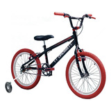 Bicicleta Criança Aro 20 Colorida Bmx Cross Com Rodinhas