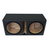 Cajón Para Subwoofer 8 Doble Porteado Antifaz Negro