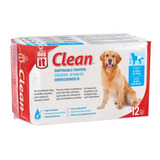 Pañales Para Perro Dogit Clean 12u 25-40kg Talla Xl/fauna 