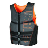 Chaleco Salvavidas Obrien Flex-v Black/orange