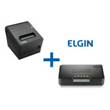 Kit Sat Fiscal Elgin Smart + Impressora I9 Usb Elgin Guilhotina