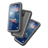 Case Para iPhone 15 Pro Max Mergulho Prova D'água Blindada