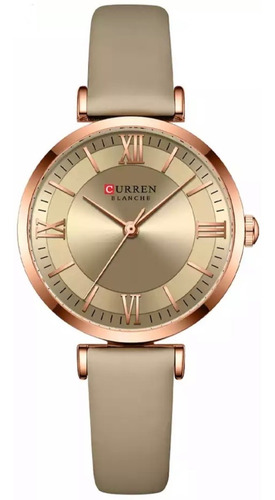 Reloj Elegante Para Mujer Resistente Al Agua Curren 9079