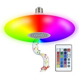 Ampolleta Parlante Bluetooth Colores Rgb Ufo Con Control