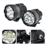 1 Pz Faro 6 Leds Moto Exploradoras Luz Auxiliar Sin Estrobo