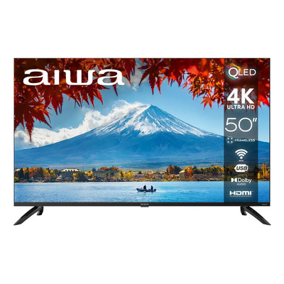 Pantalla Smart Tv Aiwa Roku 50 Pulgadas Qled 4k Ultra Hd | Meses sin interés