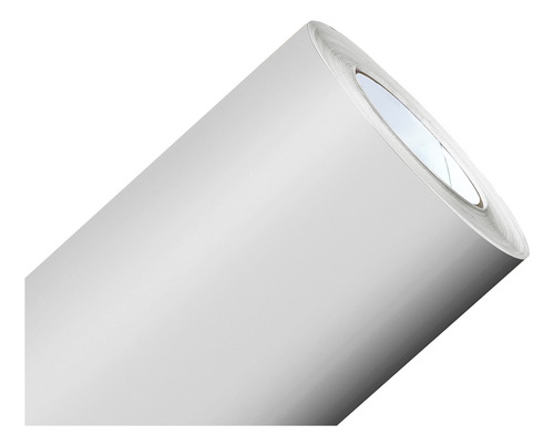 Papel De Parede Branco Fosco Impermeavel P/ Móveis 2mx60cm