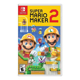 Super Mario Maker 2 Switch Mídia Física Pronta Entrega