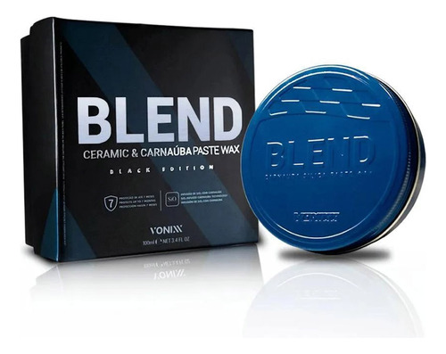 Blend Black Edition Ceramic Carnaúba Paste Wax 100ml Vonixx