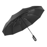 Paraguas Grande Resistente Al Viento For Hombre, 10 Varilla
