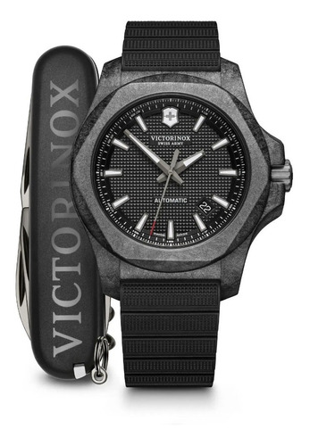 Reloj Victorinox Inox Carbon Automatico Navaja Suizo 241866