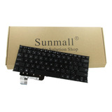 Sunmall Teclado Repuesto Portátil Sin Marco Asus X200 X201e