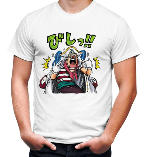 Playera Anime Manga One Piece Buggy El Payaso #1513