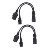 Cable De Alimentación Iec320 C14 A C19 C13, 2 Unidades, Cabl