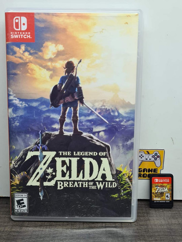 Zelda Breath Of The Wild Nintendo Switch Original 