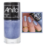 Esmalte Anita Arco Iris 399 Glitter Lilás Vegano 10ml