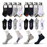 12 Pares Calcetines Hombre Tobilleras Diseño Sport Bambú M14