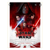 Banner Lona De Cine -star Wars - Los Últimos Jedis-2.00x1.50
