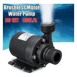 Bomba De Agua Sumergible, Mini Motor Sin Escobillas Dc 12v.