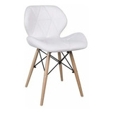 Silla Eames Hexagonal Asiento En Tela