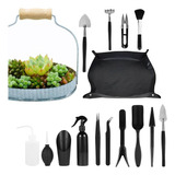 Kit De 16 Mini Herramientas De Jardín Para Planta Suculentas