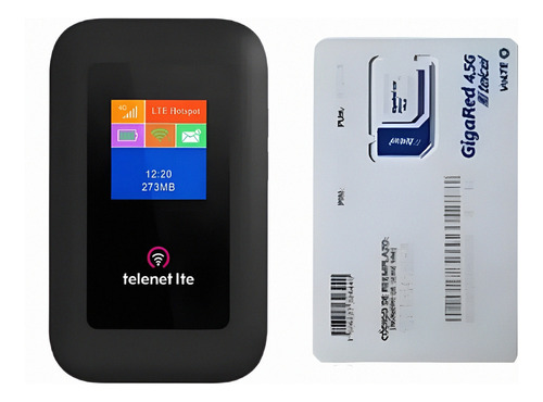 Modem Portatil Mifi Zlt M30 4g Liberado +chip Telcel Prepago