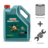 Cambio Aceite Castrol 10w40+ Filtro Aceite + Colocacion 4l