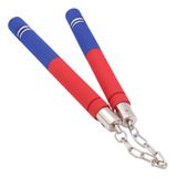 .. Nunchakus De Espuma Para Niños Y Adultos, Juguete Azul