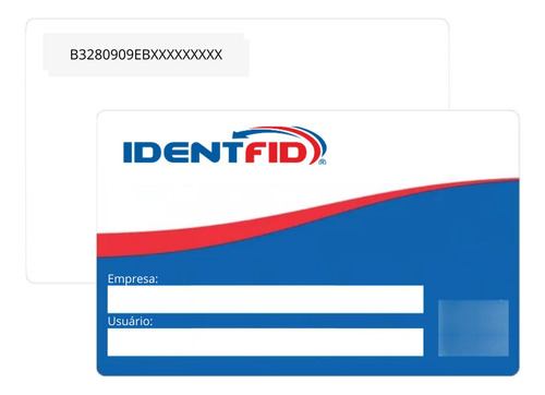 Kit 05 Cartões Para Identfid Frentista Companytec Novo