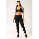 Calça Legging Fit Sacarias Preto Apneia