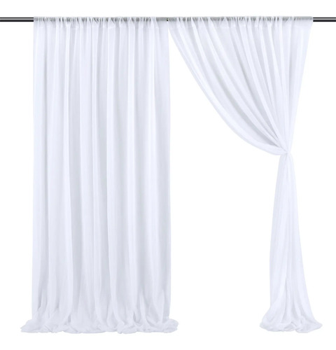 Cortina Velo Sala Dormitorio Boda Fiesta Decoraciones 1.5x3m