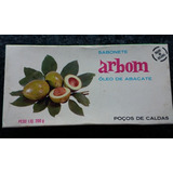 Embalagem Antiga Sabonete Arbom Óleo De Abacate - L