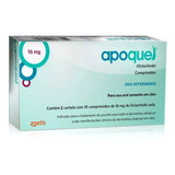 Apoquel Dermatológico Cães 16 Mg - 20 Comp. Val. Agosto/20