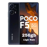 Xiaomi Poco F5 5g Black 12gb Ram 256gb Versão Global +nfe