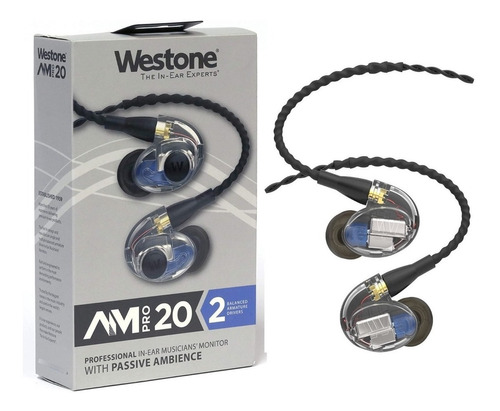 Westone Um Pro20 Gen 2 Audífonos In Ear Monitor Personal Pro