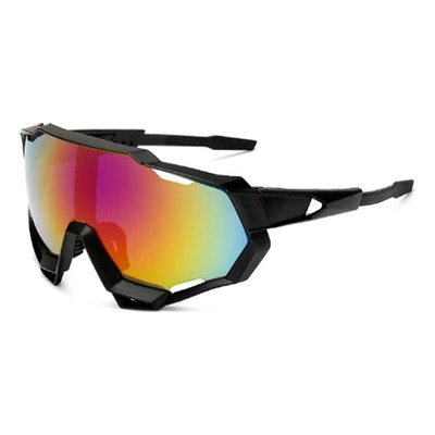 JUTANG Lentes De Ciclismo Deportivos Polarizados Lentes Protectores Negro Morado Gafas de sol de hombres y mujeres Ciclismo gafas de sol deportivos al aire libre | Meses sin interés