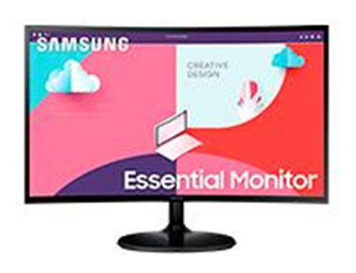 Monitor Led Samsung 27 Pulgadas Curvo Fhd, 75 Hz Panel Va, H