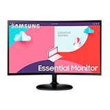 Monitor Led Samsung 27 Pulgadas, Essential,curvo, Fhd, 75 Hz