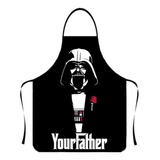 Delantal Cocina Star Wars Varios Modelos Darth Vader Han Lei