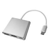 Hub Tipo C A Hdmi / Usb 3,0 Y Cargador Pd Tl065