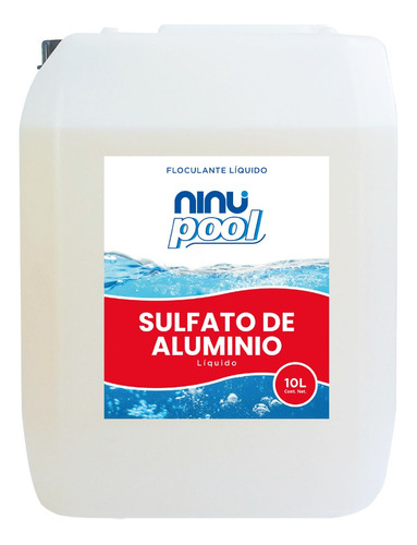 Floculante Clarificante Sulfato Liquido Ninu 10 Litros