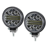 Par De Faros Led Auxiliares Redondos De 20000lm