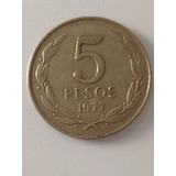 Moneda Chile 5 Pesos 1977 (x946