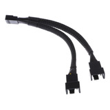 15cm Four Splitter Ventilador De Computadora Cable De