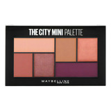 Paleta De Sombras The City Mini Blushed Avenue Maybelline Efecto Mate