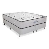 Cama Box E Colchão Highfoam Super King (193x203) - Ortobom Cor Branco