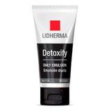 Detoxify Daily Emulsion Antioxidante Hidratante Lidherma Momento De Aplicación Día/noche Tipo De Piel Seca / Normal / Grasa / Mixta